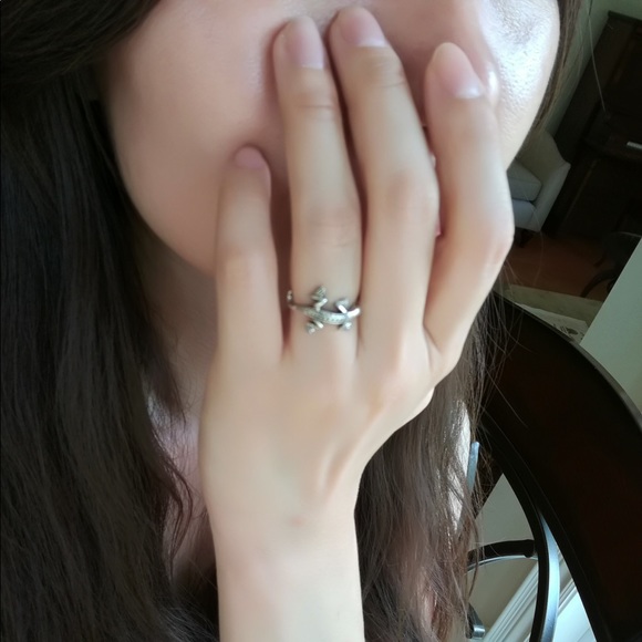 Little lizard ring - Picture 2 of 2